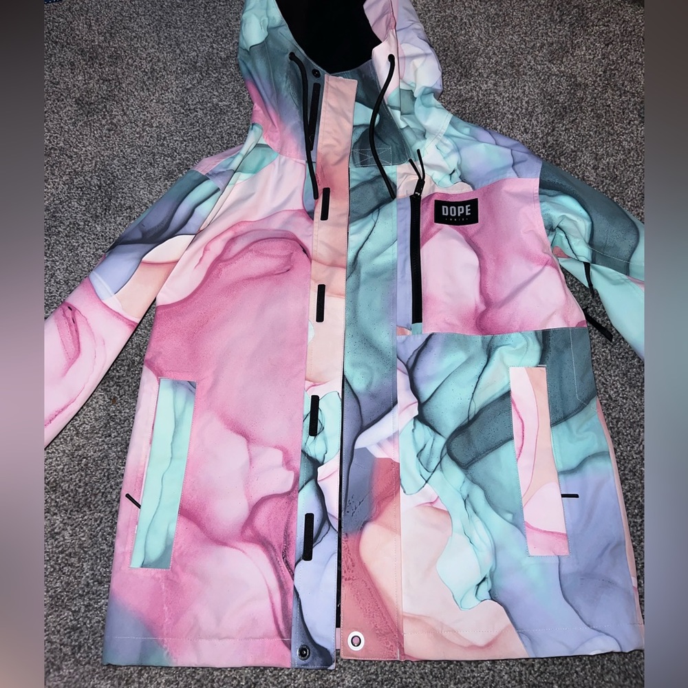 Dope Snow Blizzard Full Zip Snowboarding Jacket